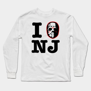 I chainsaw/heart New Jersey! Long Sleeve T-Shirt